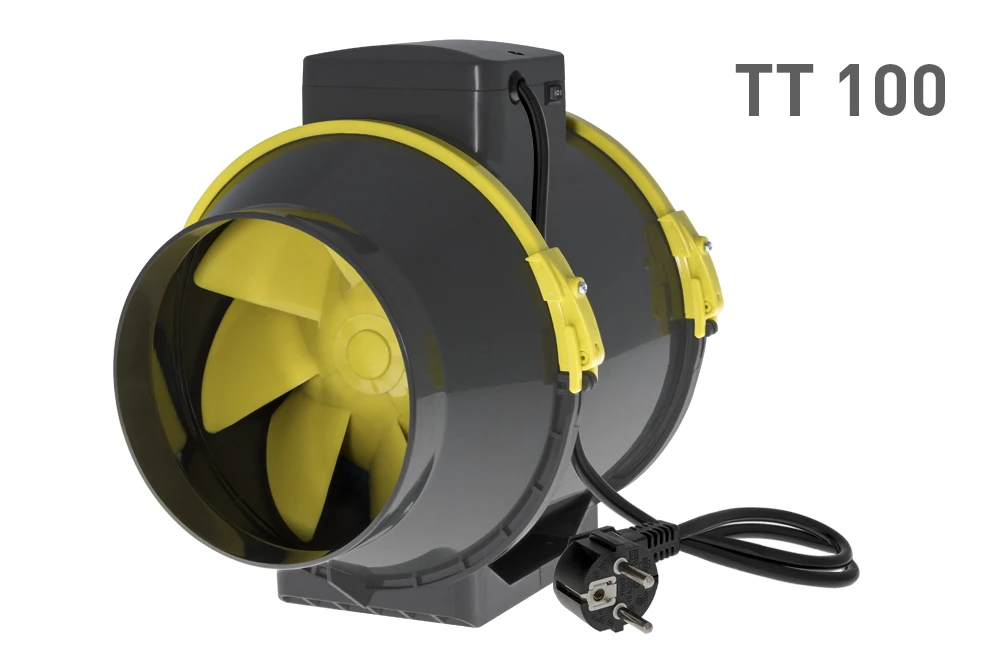 GHV122EU - GARDEN HIGHPRO - TT FAN | Ø 100mm - EU PLUG