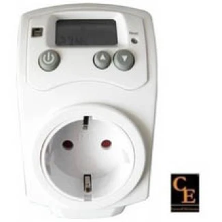 CONTEMP - CORNWALL MAX 16A PLUG-IN THERMOSTAT FOR HEATING AND AIR CONDITIONING AND.