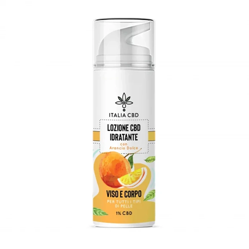 ITLIDR - ITALY CBD - SWEET ORANGE MOISTURISING LOTION | 1% CBD | 30ml