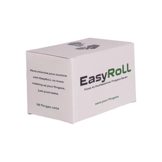 EASY ROLL - GUANTI ANTIADERENTI PER DITA BIANCHI | 50 GUANTI