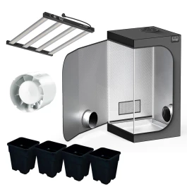 ORTOGROW80KIT - ORTOLED - ORTOGROW KIT COLTIVAZIONE | 80x80x180h cm - 250W