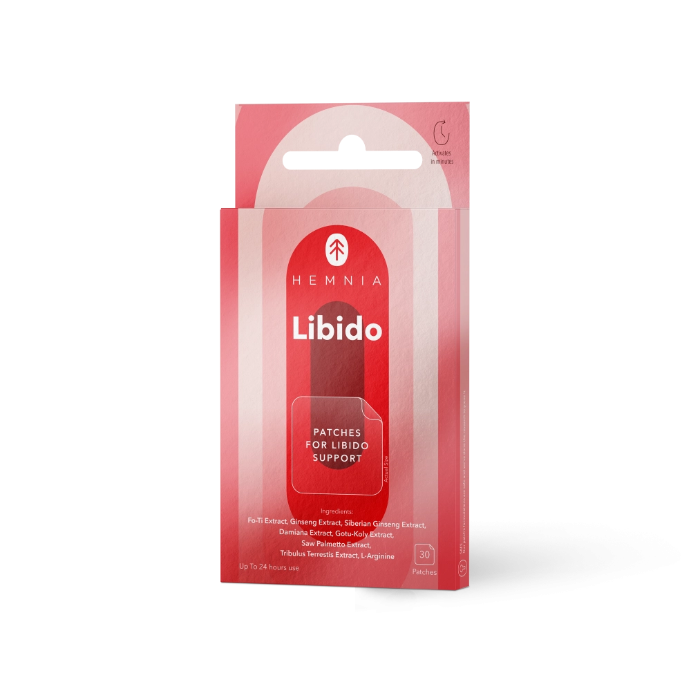 HEMNIALIBIDO - HEMNIA - CEROTTI BENESSERE NATURALE | LIBIDO | 30pz.