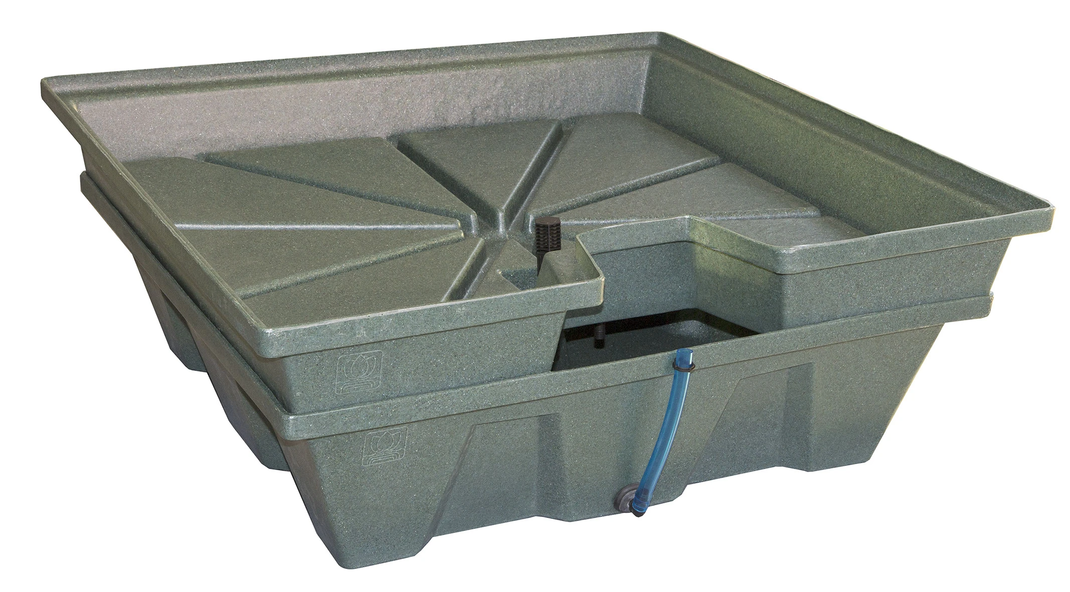 EBBGROW - TERRA AQUATICA - SISTEMA IDROPONICO EBB&GROW | 95x95x38h cm