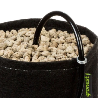 GRONEST FABRIC POT 2L VASI IN GEOTESSILE  CM 12X12X14H