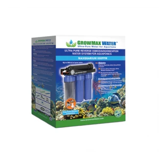 MAXQUARIUM 000PPM 500L/GG  OSMOSI INVERSA  FILTRO AD OSMOSI E DEIONIZZATORE GROWMAX WATER indoorline