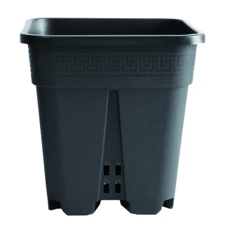 VASO QUADRO SUPERVEGA 30.5X30.5X30.5H  16L ANTISPIRALIZZAZIONE INDOORLINE