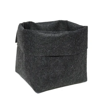 GRONEST - BASIC TEXTILE POT VASO IN GEOTESSILE | 95L - 47x47x43cm