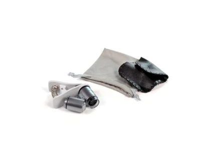 MICROSCOPIO ZOOM 60-100X CON CLIP PER ATTACCO A FOTOCAMERA CELLULARE