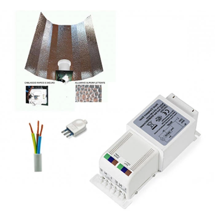 KHG600 - KIT HORTI COMPACT GEAR  600W SENZA LAMPADA