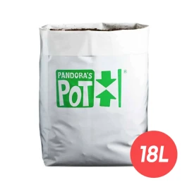 PP18L1 - PANDORA'S POT - VASO IN PLASTICA LEGGERA 1pz. | 22x24x47h cm - 18L