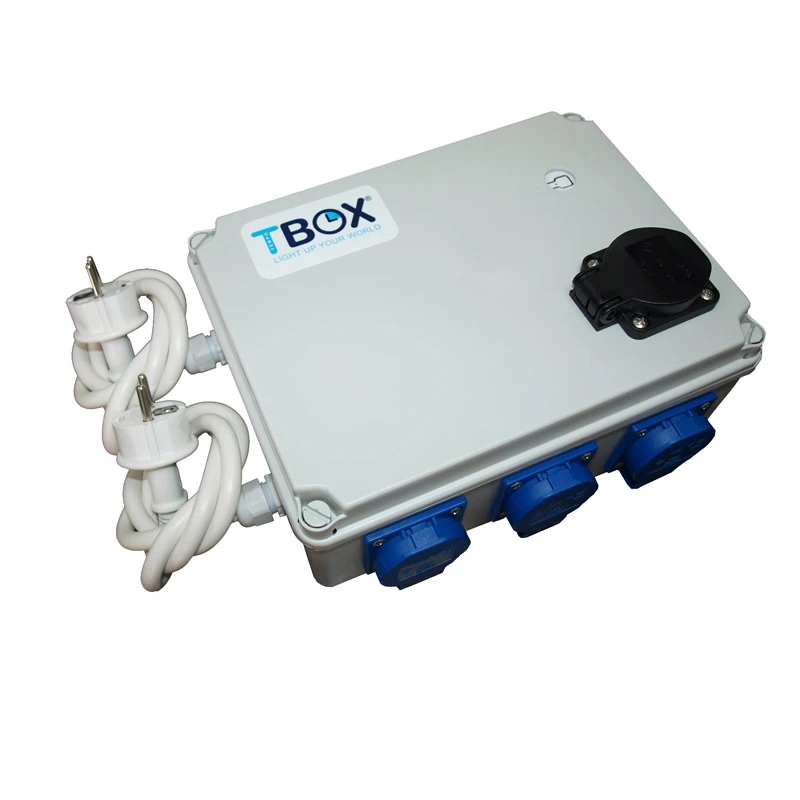 STBOX8H - TEMPO BOX - TIMER BOX SMART 8H CONTROLLABILE DA APP | 8x630W + RISCALDAMENTO