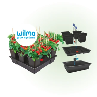 ATAMI - WILMA SMALL WIDE 8 VASI DA 11L | 120x60x20h cm