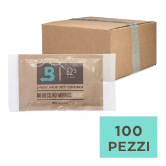 BOVEDA 62% - MANTENIMENTO UMIDITA' COSTANTE | BOX 100pz DA 67gr IMBUSTATI SINGOLARMENTE Indoorline