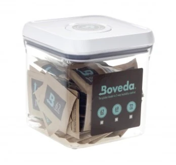 BOVEDA 62% - MANTENIMENTO UMIDITA' COSTANTE |  OXO POP CONTAINER 0,5L - 40pz DA 8gr | Indoorline