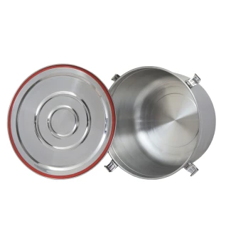 CVAULT - CONTENITORE IN ACCIAIO INOX | 50L
