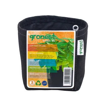 GRONEST FABRIC POT 2L VASI IN GEOTESSILE  CM 12X12X14H