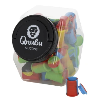 QNUBU - CONTENITORI IN SILICONE CON DISPLAY | BARILE 11ml