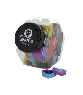 QNUBU - CONTENITORI IN SILICONE CON DISPLAY | CUORE 18ml