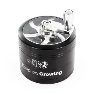 ROYAL QUEEN SEEDS - GRINDER A MULINELLO IN METALLO | 60mm