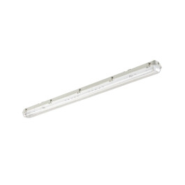 47922/30233 - SYLVANIA - PLAFONIERA STAGNA PER n. 1 TUBO LED + LAMPADA TOLEDO NEOS T8 CCG L1200 1800LM 865 30K RL