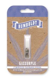 HSCGAZ-5-F - HUMBOLDT SEEDS COMPANY - GAZZURPLE FEM | 5 SEMI