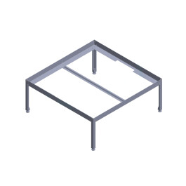 92002 - TAVOLO DA SUPPORTO PER VASSOIO DANESE | 110x100 cm