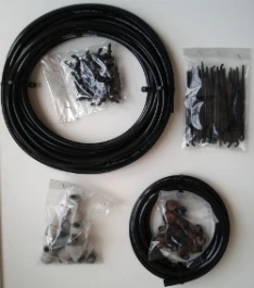 KI10 - KIT IRRIGAZIONE 10 VASI SENZA POMPA CON ATTACCO A RUBINETTO DA 3/4