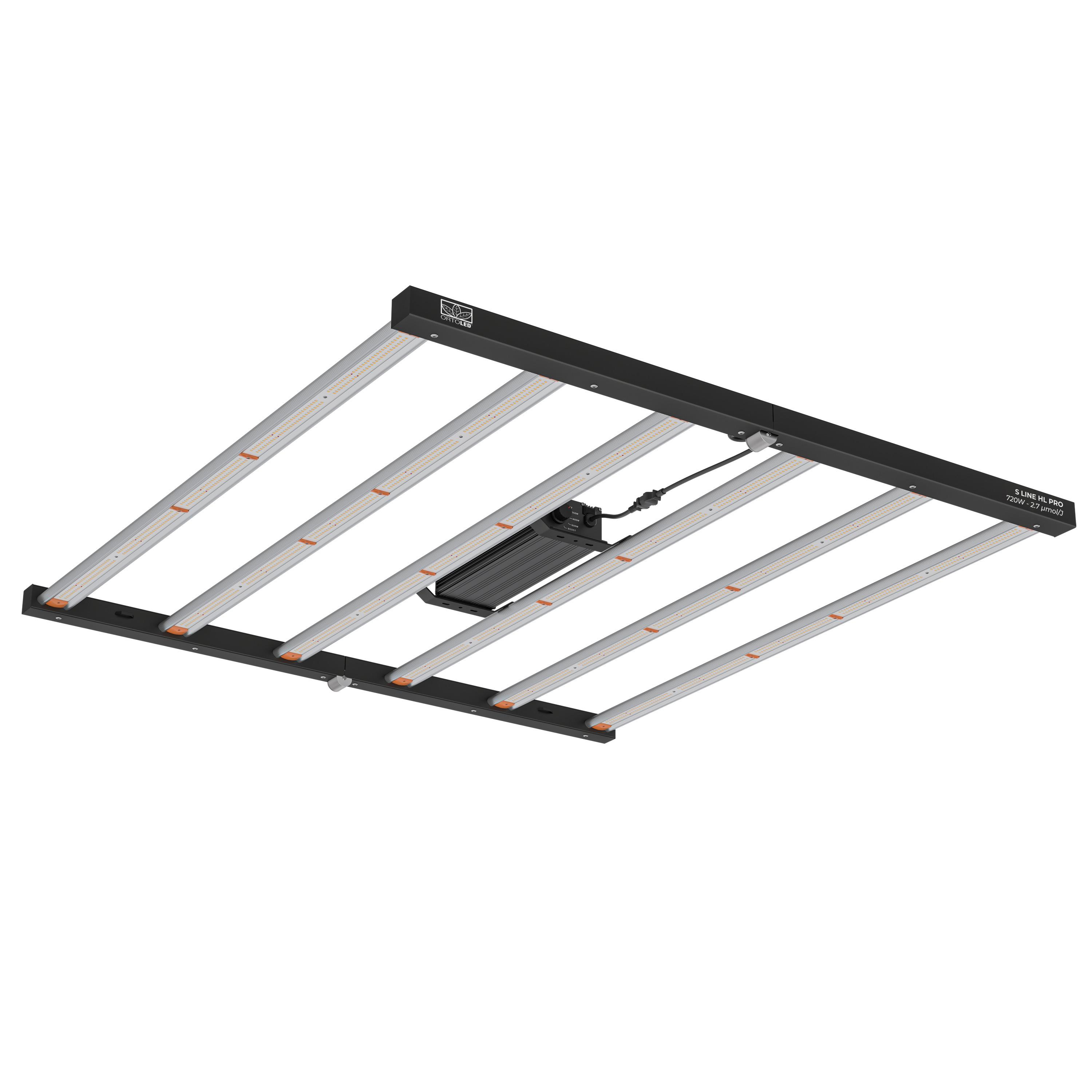 ORTOLED-93-HL-720PRO - ORTOLED - S LINE FOLDABLE HL BAR LIGHT (2.7 µmol/J) | 720W PRO - BALLAST DIMMERABILE ESTERNO