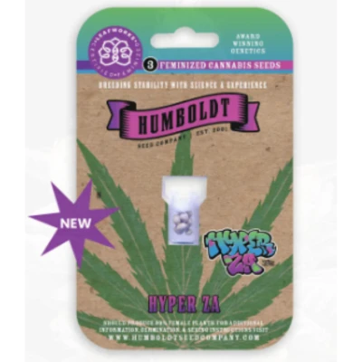 HSCHZ-3-F - HUMBOLDT SEEDS COMPANY - HYPER ZA FEM | 3 SEMI