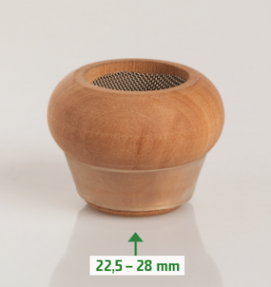 AT1006 - DROP OUT BIG ACTITUBE BRACIERE IN LEGNO DI PERO