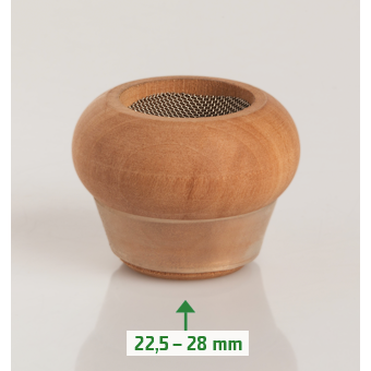 AT1006 - DROP OUT BIG ACTITUBE BRACIERE IN LEGNO DI PERO