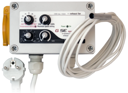 FC02210EU - FANCONTROLLER DIGITALE 1 CANALE TEMPERATURA E ISTERESI 10A EU (1 FAN)