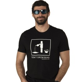 M7BLINDL2G - METHOD SEVEN - T-SHIRT "DON'T GROW BLIND 2" TAGLIA L GRAFICA FRONTE RETRO