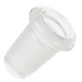 VA2603 - ADATTATORE RIDUTTORE IN VETRO DA 14MM A 18MM PER BONG E VAPORIZZATORI