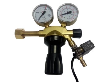 1101 - DIMLUX - RIDUTTORE DI PRESSIONE CO2 CON ELETTROVALVOLA