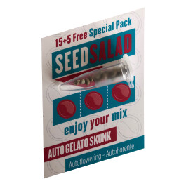 SEX04015PIP - SEEDSALAD - AUTO GELATO SKUNK FEM (USA STRAIN) | 15+5 SEMI GRATIS