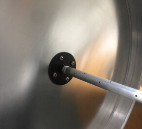 AXLE161921 - TOM'S TUMBLER - ASSE DI ROTAZIONE PER TTT1600/1900/2100 - RICAMBIO