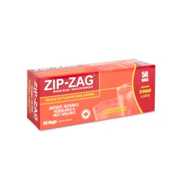 250010 - ZIP-ZAG BAGS - L-BAG MIT ULTRARESISTENTEM VERSCHLUSS | 250gr 50pcs