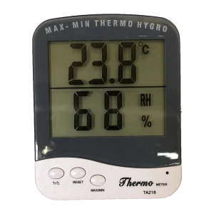 TERMIGRTA218 - TERMOIGROMETRO DIGITALE CON DISPLAY GRANDE | CON SONDA 1,5m