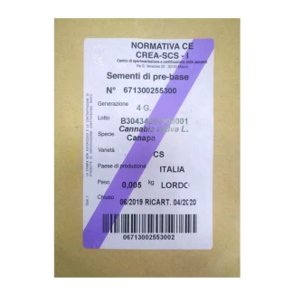 CS250G - Hanfsamen Sorte CS CE | 0.250 Kg