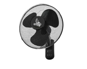 636156 - VENTILATORE MURALE OSCILLANTE A 3 VELOCITA' CON TELECOMANDO CYCLONE