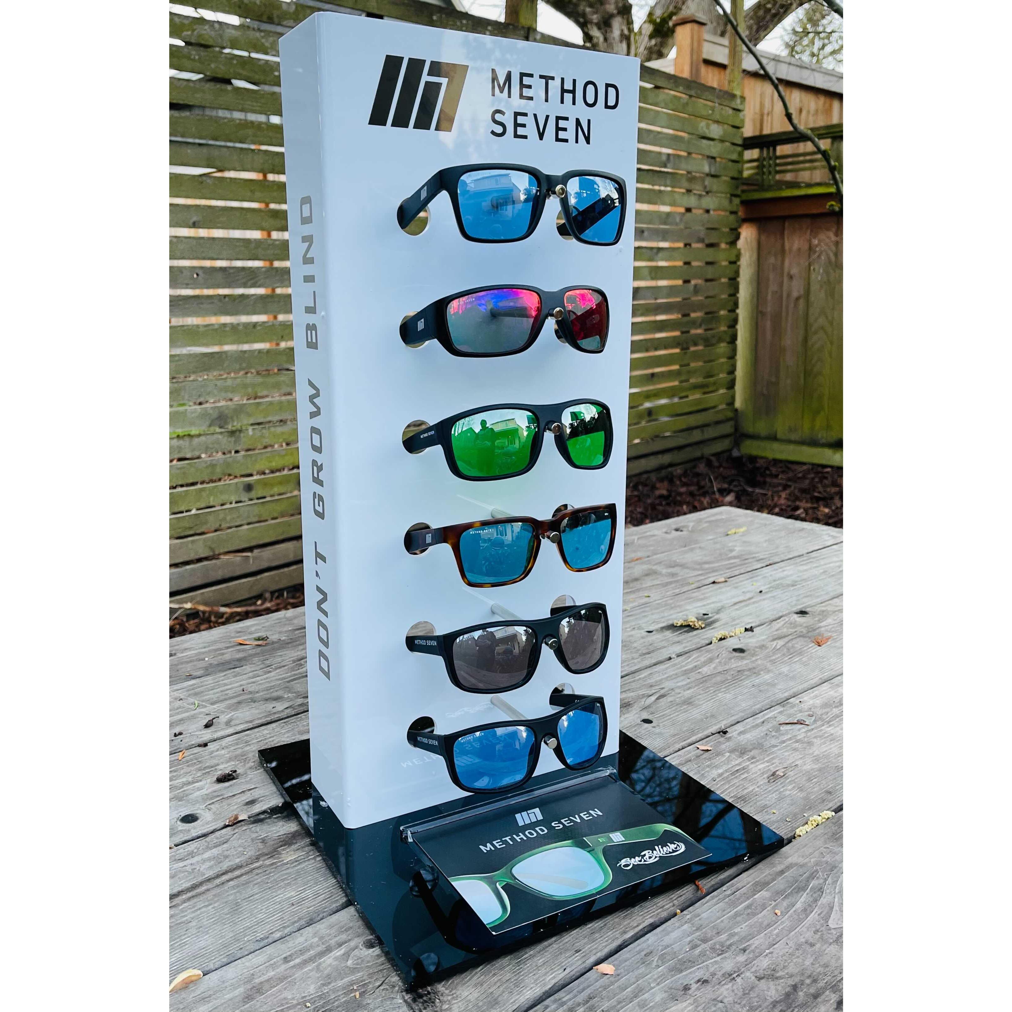 K0017 - METHOD SEVEN - STARTER SET DISPLAY | ESPOSITORE DA BANCO 6 OCCHIALI