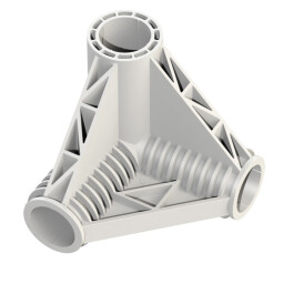 C30YR300 - SECRET JARDIN - ANGOLO COLLEGAMENTO A 3 ASSI FORMA Y | Ø 30mm