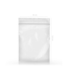 PACK0032 - QNUBU - SACCHETTO IN PLASTICA CON CHIUSURA ZIP | 80x120mm 1000pz