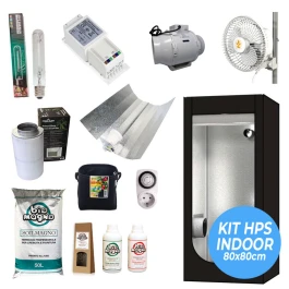 K0025 - KIT KULTIVIERUNG HPS INDOOR | 80x80x180h cm - SYLVANIA GROLUX | 250W