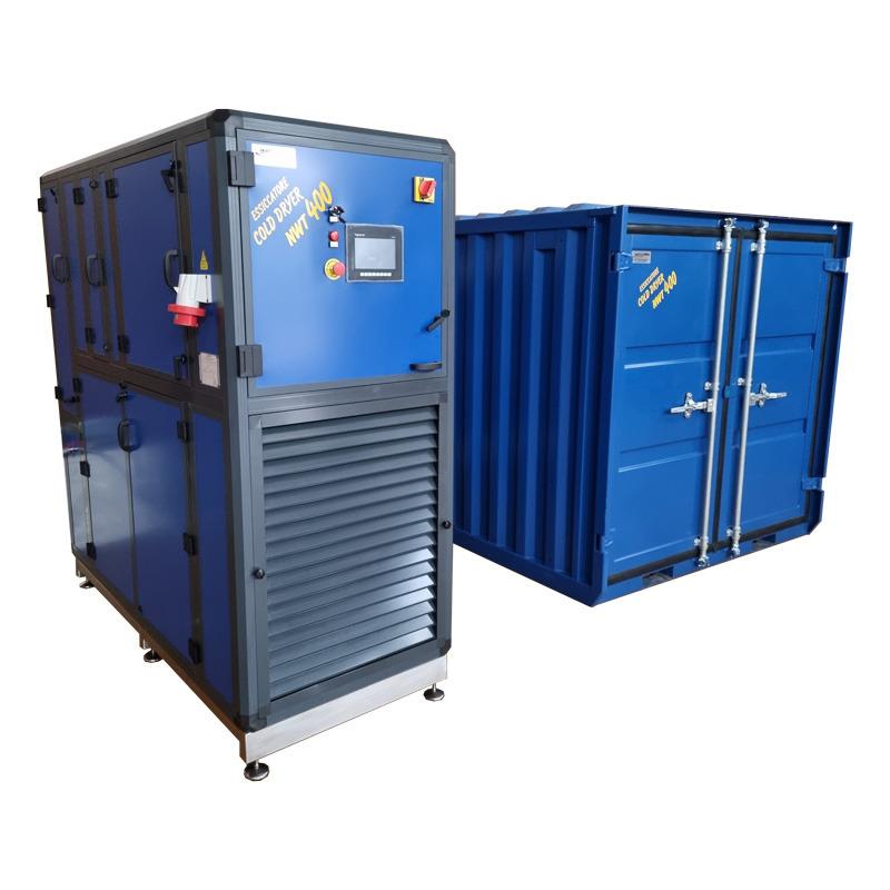 NWT - ESSICCATORE A FREDDO NWT-400 PER FIORI UMIDI | 250Kg MAX