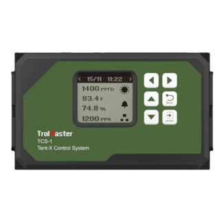 TCS-1 - TROLMASTER - TENT-X CONTROLLER AMBIENTALE 3-IN-1 (TEMP, HUMI, LUCE) PER GROWROOM