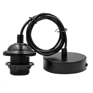 ORTOLEDPORE27SOF - PORTALAMPADA E27 CON CAVO A SOSPENSIONE A SOFFITTO