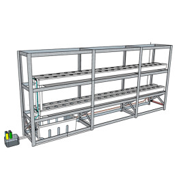 VF443228 - INDOORLINE - VERTICAL FARM 80 4.0 | 420x60x200h cm