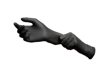 QNUBU - GUANTI PROFESSIONALI IN NITRILE NERI | LISCIO